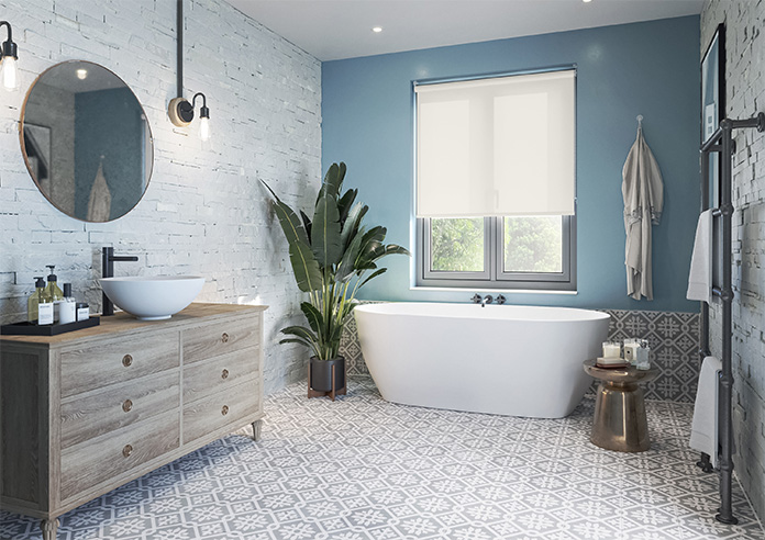 Vernazza (FR), Milky White - Twist&Fit Roller Blind - Image 7